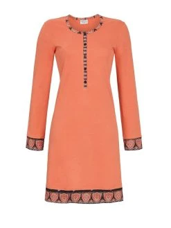 RINGELLA Lingerie Langarm-Nachthemd, Länge 95cm