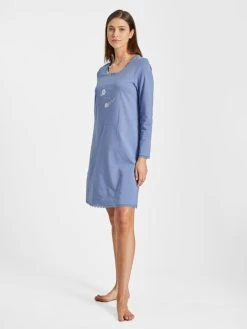 RINGELLA Lingerie Langarm-Nachthemd, Länge 95cm