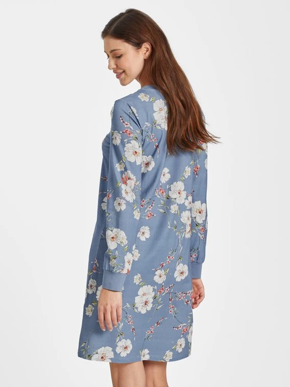 RINGELLA Lingerie Langarm-Nachthemd, Länge 95cm 2 RINGELLA Lingerie Langarm-Nachthemd, Länge 95cm – Bild 2