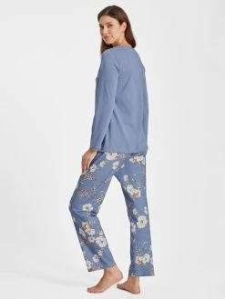 RINGELLA Lingerie Pyjama, Lang -Leggings Shop Ringella Lingerie Pyjama lang blau 2561201 213 1