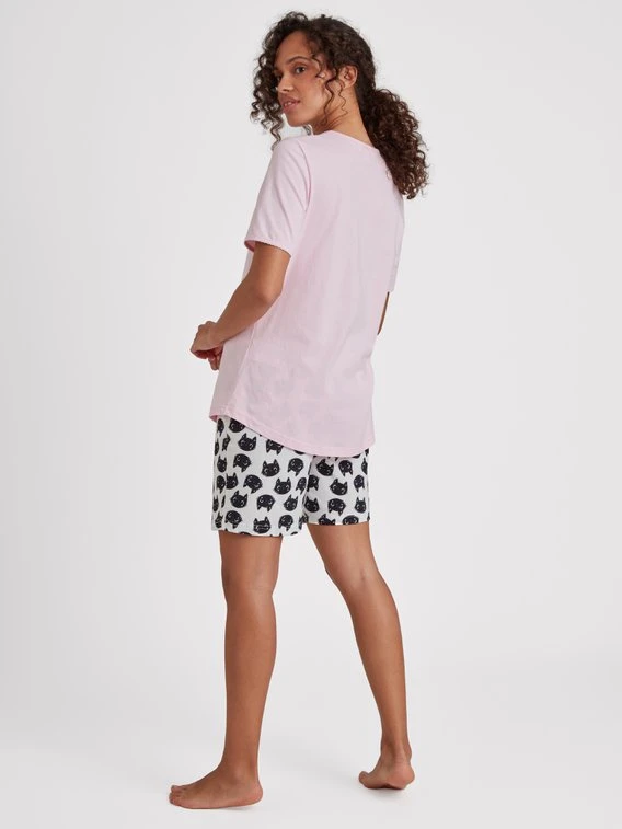 RINGELLA Women Kurz-Pyjama 2 RINGELLA Women Kurz-Pyjama – Bild 2