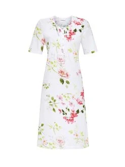 RINGELLA Women Kurzarm-Nachthemd, Länge 105cm -Leggings Shop Ringella Women Kurzarm Nachthemd Laenge 105cm weiss 3211052 628 2