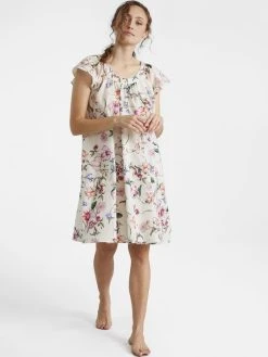 RINGELLA Women Kurzarm-Nachthemd, Länge 90cm -Leggings Shop Ringella Women Kurzarm Nachthemd Laenge 90cm gelb 2216050 431 2