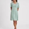 RINGELLA Women Kurzarm-Nachthemd, Länge 90cm