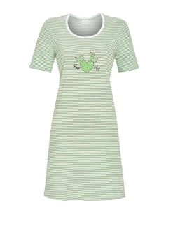 RINGELLA Women Kurzarm-Nachthemd, Länge 90cm -Leggings Shop Ringella Women Kurzarm Nachthemd Laenge 90cm gruen 3211031 547 2