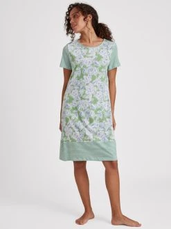 RINGELLA Women Kurzarm-Nachthemd, Länge 90cm