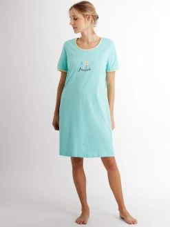 RINGELLA Women Kurzarm-Nachthemd, Länge 95cm