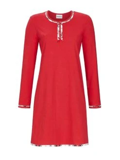 RINGELLA Women Langarm-Nachthemd, Länge 95cm 5 RINGELLA Women Langarm-Nachthemd, Länge 95cm -Leggings Shop Ringella Women Langarm Nachthemd Laenge 95cm rot 2511039 300 220712 1