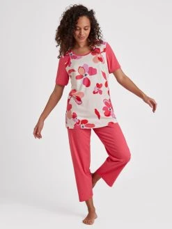 RINGELLA Women Pyjama Mit 7/8-Hose