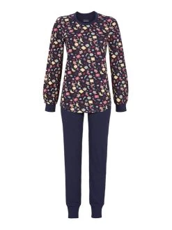 RINGELLA Women Bündchen-Pyjama -Leggings Shop Ringella Women Pyjama lang blau 2511252 286 2