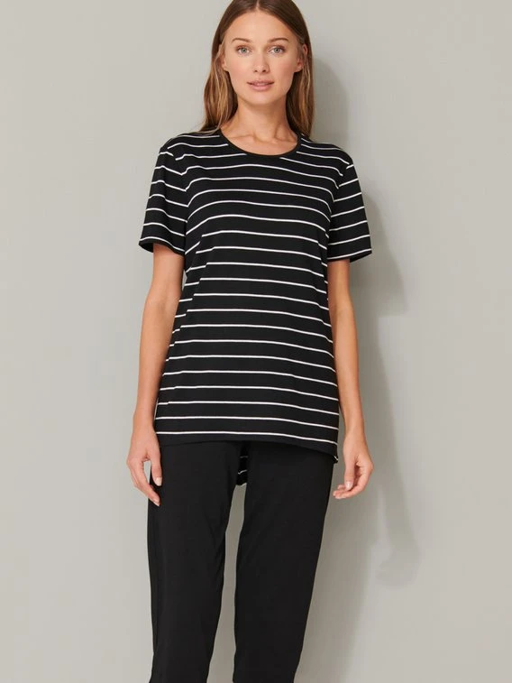 Schiesser Basic Night Capri-Pyjama 3 Schiesser Basic Night Capri-Pyjama – Bild 3