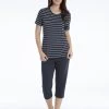 Schiesser Basic Night Capri-Pyjama