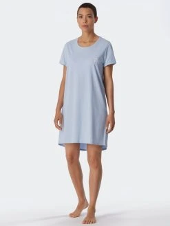 Schiesser Essential Nightwear Kurzarm-Sleepshirt