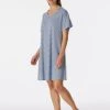 Schiesser Flared Fit Sleepshirt, Länge 90cm