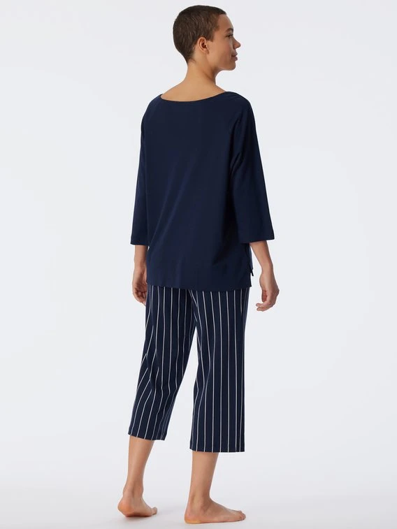 Schiesser Modern Nightwear Capri-Pyjama 2 Schiesser Modern Nightwear Capri-Pyjama – Bild 2
