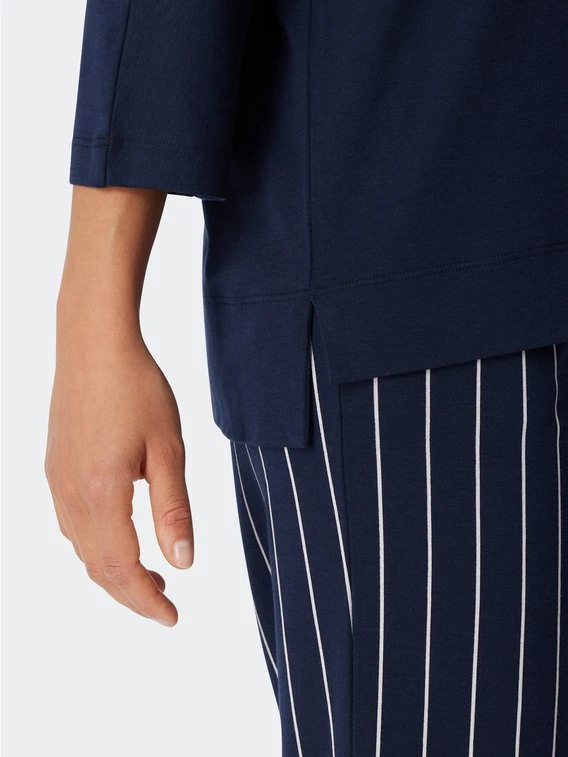 Schiesser Modern Nightwear Capri-Pyjama 4 Schiesser Modern Nightwear Capri-Pyjama – Bild 4
