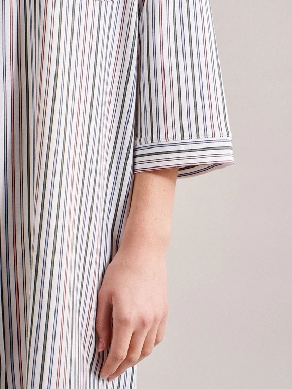 Seidensticker New Breeze Nachthemd Geknöpft, 3/4-Arm 4 Seidensticker New Breeze Nachthemd Geknöpft, 3/4-Arm – Bild 4