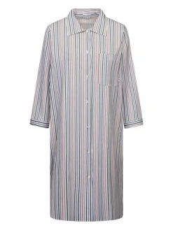 Seidensticker New Breeze Nachthemd Geknöpft, 3/4-Arm 9 Seidensticker New Breeze Nachthemd Geknöpft, 3/4-Arm -Leggings Shop Seidensticker Sets und Dresses Nachthemd geknoepft 3 4 Arm blau 514330 01 4