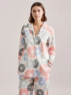 Seidensticker New Breeze Pyjama, Durchgeknöpft -Leggings Shop Seidensticker Sets und Dresses Pyjama durchgeknoepft braun 513300 01 2