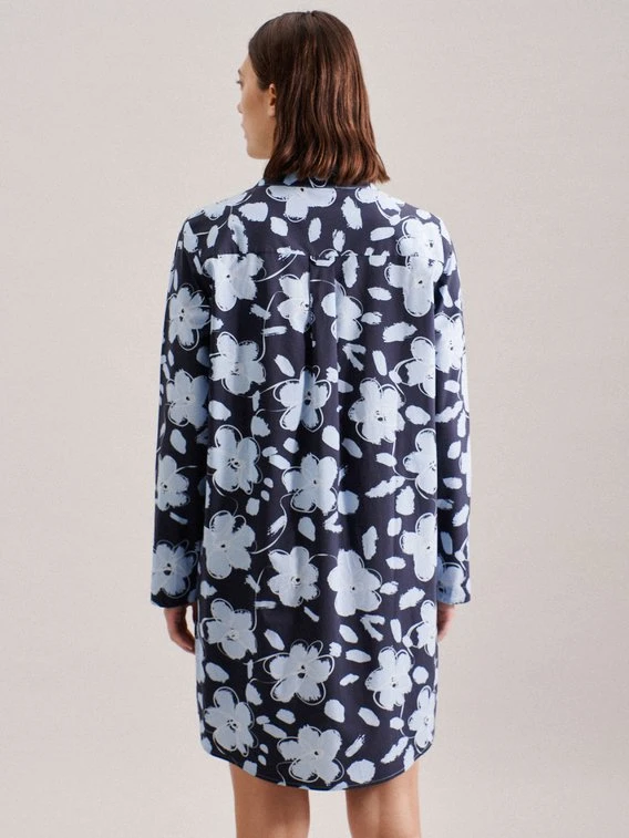 Seidensticker Transcend Classic Langarm-Nachthemd, Durchgeknöpft 2 Seidensticker Transcend Classic Langarm-Nachthemd, Durchgeknöpft – Bild 2