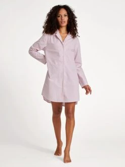 Seidensticker Loungewear Langarm-Nachthemd, Durchgeknöpft