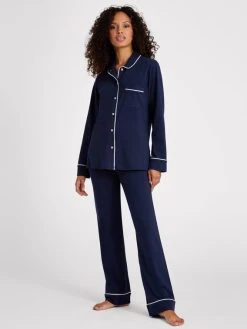 Seidensticker Loungewear Pyjama, Durchgeknöpft