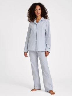 Seidensticker Loungewear Pyjama, Durchgeknöpft 8 Seidensticker Loungewear Pyjama, Durchgeknöpft -Leggings Shop Seidensticker F1 Loungewear Pyjama durchgeknoepft grau 500039 12 3