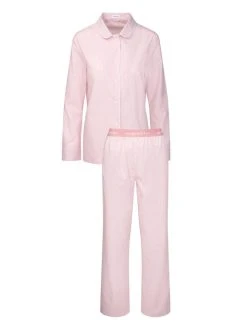 Seidensticker Loungewear Pyjama, Durchgeknöpft -Leggings Shop Seidensticker F1 Loungewear Pyjama durchgeknoepft rosa 500039 42 4