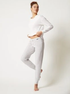 Skiny Every Night In Mix & Match Pyjama, Lang -Leggings Shop Skiny Every Night In Mix und Match Pyjama lang grau 08079075 SET S338 2