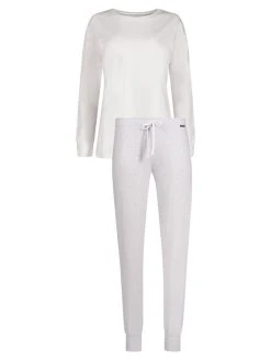 Skiny Every Night In Mix & Match Pyjama, Lang -Leggings Shop Skiny Every Night In Mix und Match Pyjama lang grau 08079075 SET S338 3