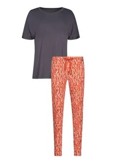 Skiny Every Night Pyjama Pyjama Mit Kurzarm-T-Shirt