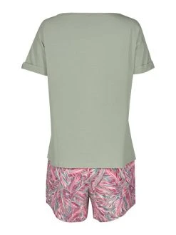 Skiny Every Night In Mix & Match Kurz-Pyjama -Leggings Shop Skiny Every Night In Mix und Match Kurz Pyjama gruen 080616 S192 3