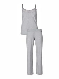 Skiny Every Night In Mix & Match Pyjama Mit Spitze 5 Skiny Every Night In Mix & Match Pyjama Mit Spitze -Leggings Shop Skiny Sleep Dream Pyjama mit Spitze grau 08562631 SET 5593 2
