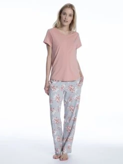 Skiny Every Night In Mix & Match Pyjama Mit T-Shirt
