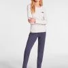 Tom Tailor Nightwear Pyjama Mit Gepunkteter Hose