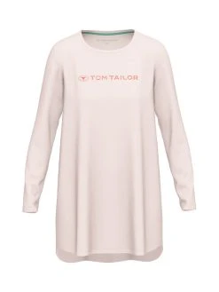 Tom Tailor Nightwear Langarm-Nachthemd -Leggings Shop Tom Tailor Nightwear Langarm Nachthemd rosa 060123 4009 0410 2