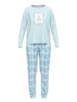 Tom Tailor Nightwear Pyjama -Leggings Shop Tom Tailor Nightwear Pyjama blau 060119 6085 0615 2