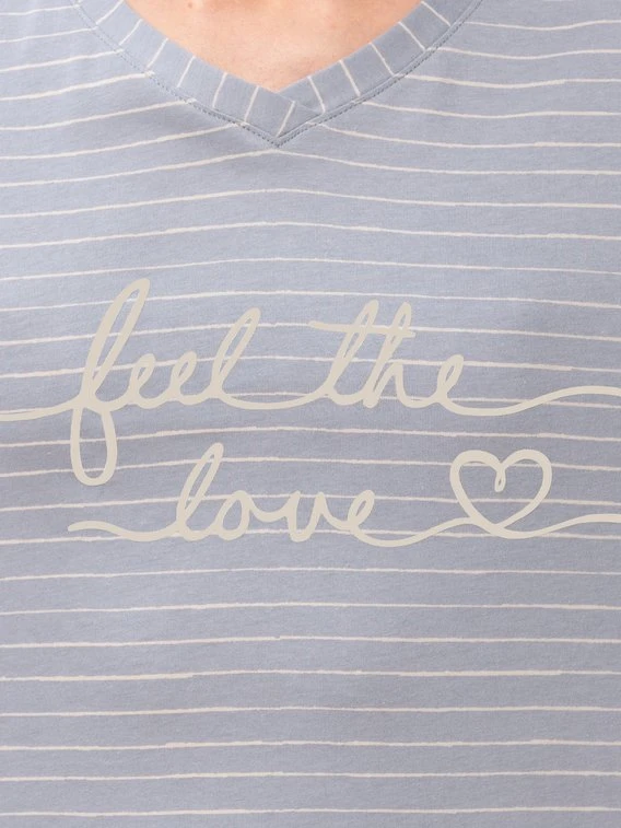 Triumph Lounge-Me Cotton Nachthemd Mit Brustprint, Länge 90cm 3 Triumph Lounge-Me Cotton Nachthemd Mit Brustprint, Länge 90cm – Bild 3