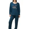 Triumph Lounge-Me Cotton Pyjama, Lang