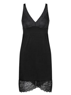 Triumph Lounge-Me Amourette Negligé, Länge 90cm -Leggings Shop Triumph Lounge Me Amourette Neglige Laenge 90 cm schwarz 10211172 0004 2