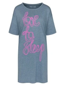 Triumph Nightdresses Kurzarm-Nachthemd, Länge 90cm 7 Triumph Nightdresses Kurzarm-Nachthemd, Länge 90cm -Leggings Shop Triumph Nightdresses Kurzarm Nachthemd Laenge 90cm blau 10214840 0032 3