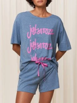 Triumph Sets Kurz-Pyjama -Leggings Shop Triumph Sets Kurz Pyjama blau 10214841 0032 2